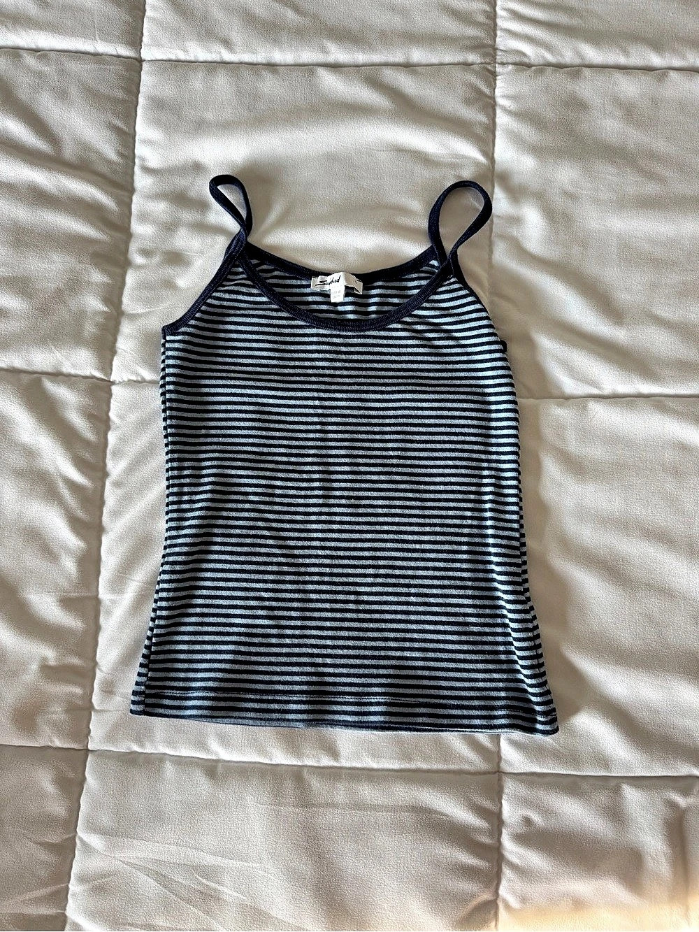 Subdued Striped Camisole in Blue stripes Size Small